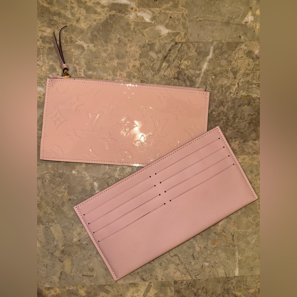 Louis Vuitton Light Pink Clutch Wallet
